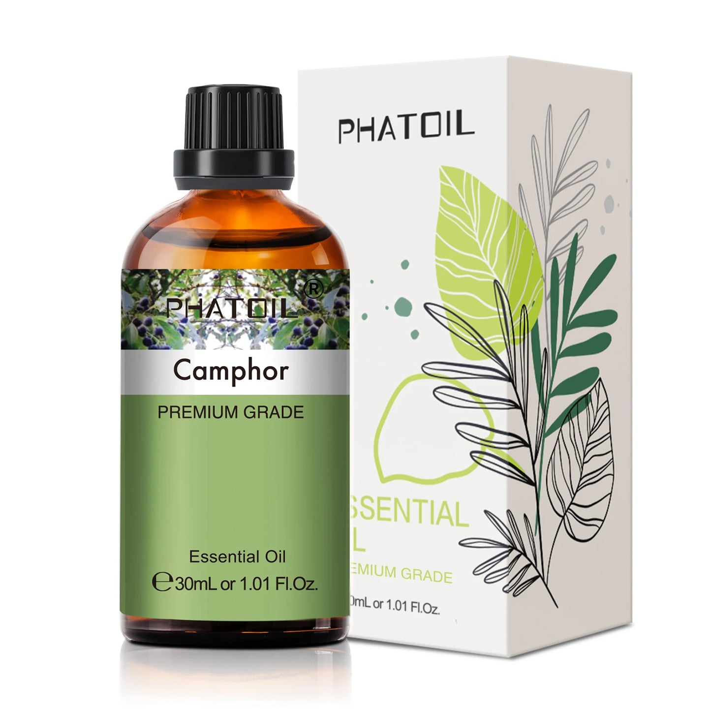 Aromatherapy Pure Essential Oils – Calming Fragrance 30ml (Jasmine, Bergamot, Eucalyptus)