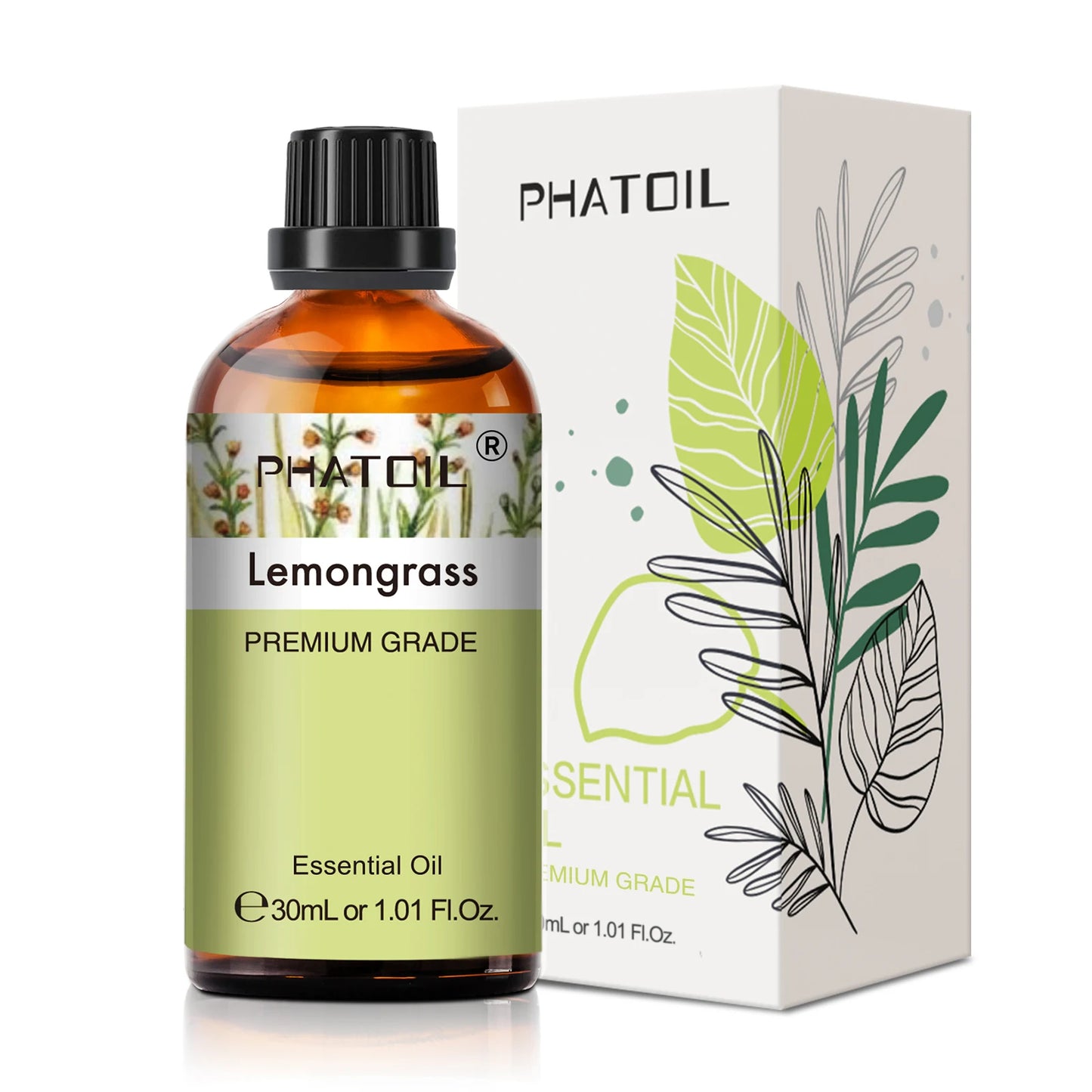 Aromatherapy Pure Essential Oils – Calming Fragrance 30ml (Jasmine, Bergamot, Eucalyptus)