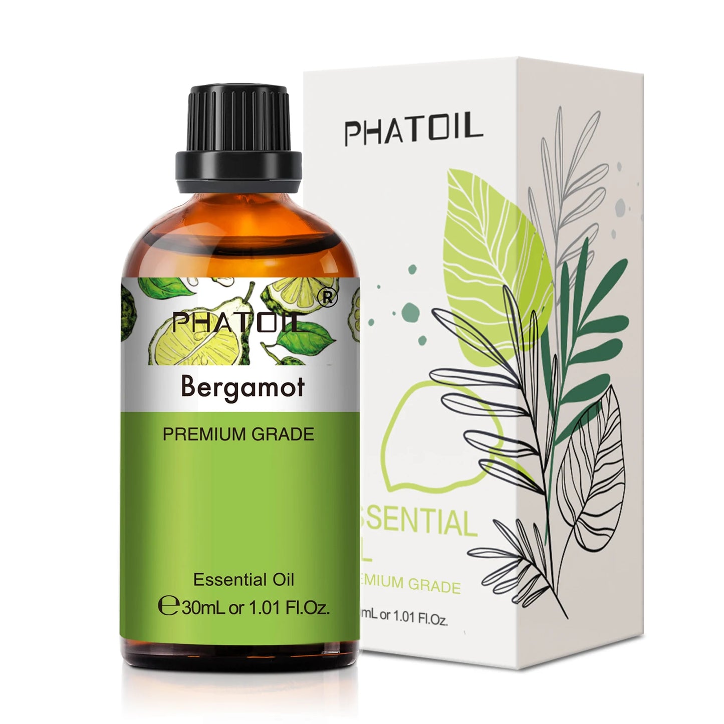 Aromatherapy Pure Essential Oils – Calming Fragrance 30ml (Jasmine, Bergamot, Eucalyptus)