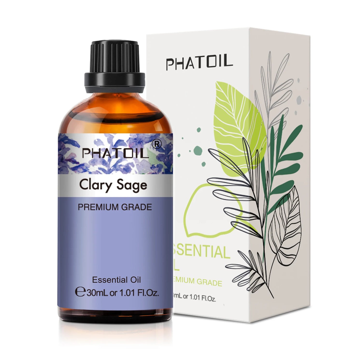 Aromatherapy Pure Essential Oils – Calming Fragrance 30ml (Jasmine, Bergamot, Eucalyptus)
