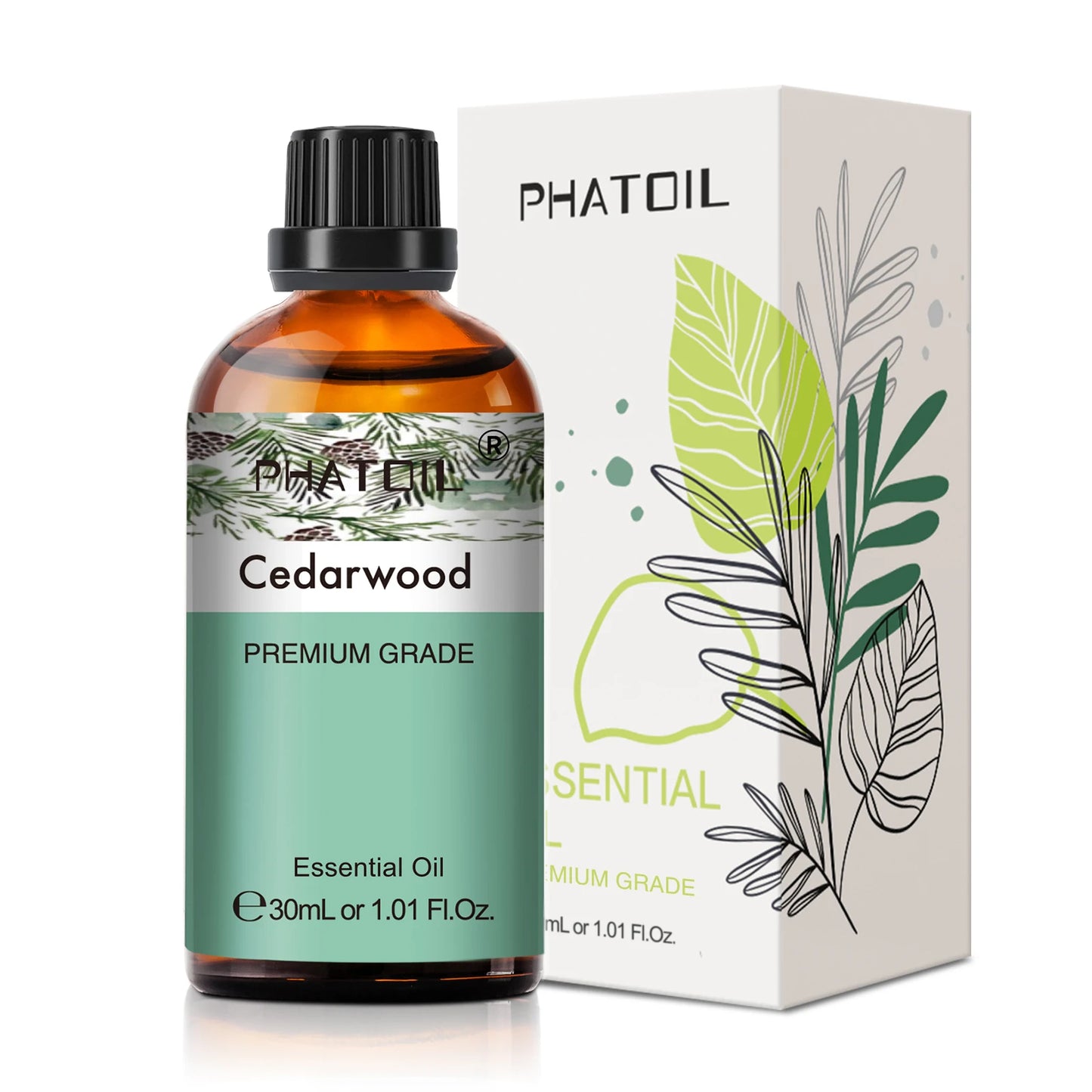 Aromatherapy Pure Essential Oils – Calming Fragrance 30ml (Jasmine, Bergamot, Eucalyptus)