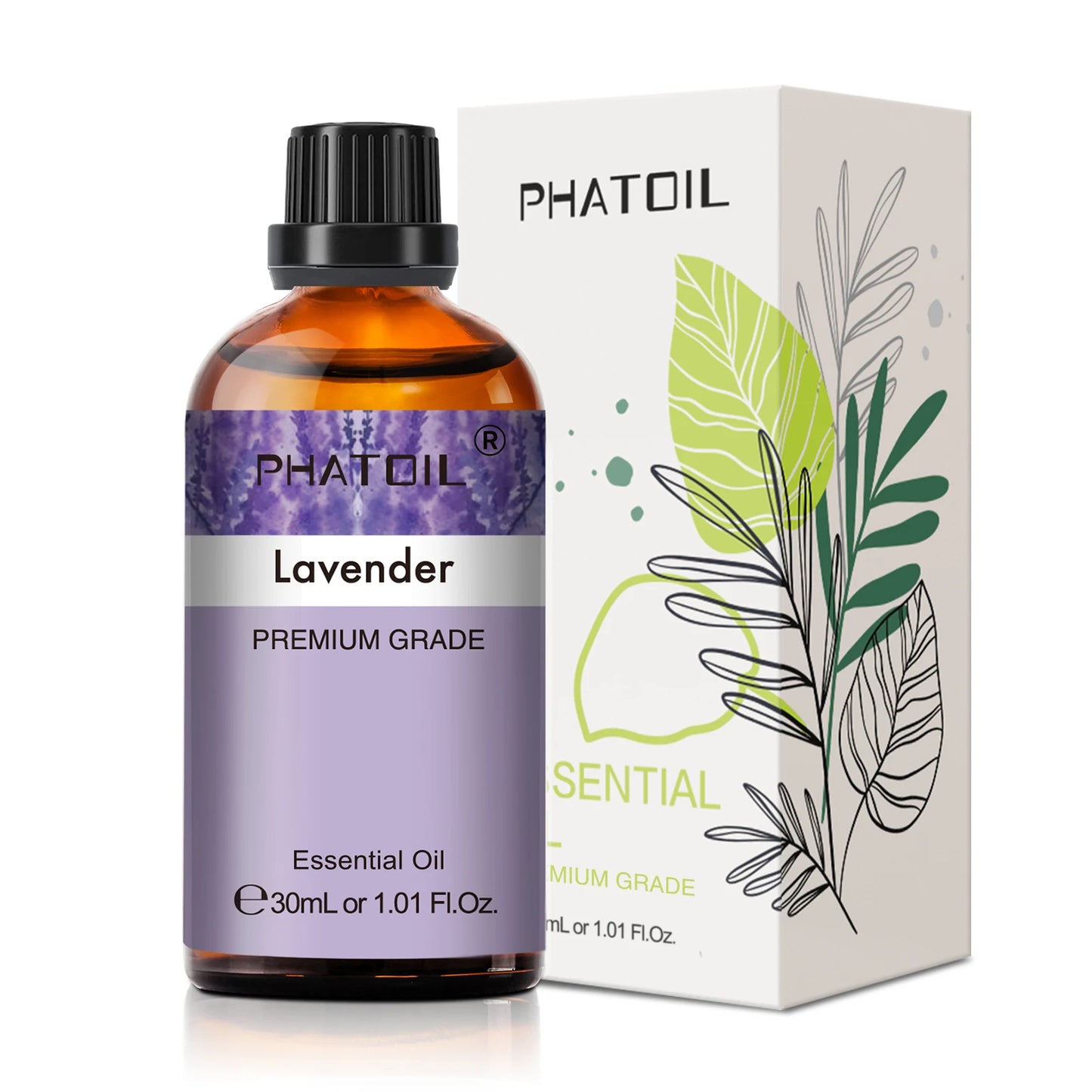 Aromatherapy Pure Essential Oils – Calming Fragrance 30ml (Jasmine, Bergamot, Eucalyptus)
