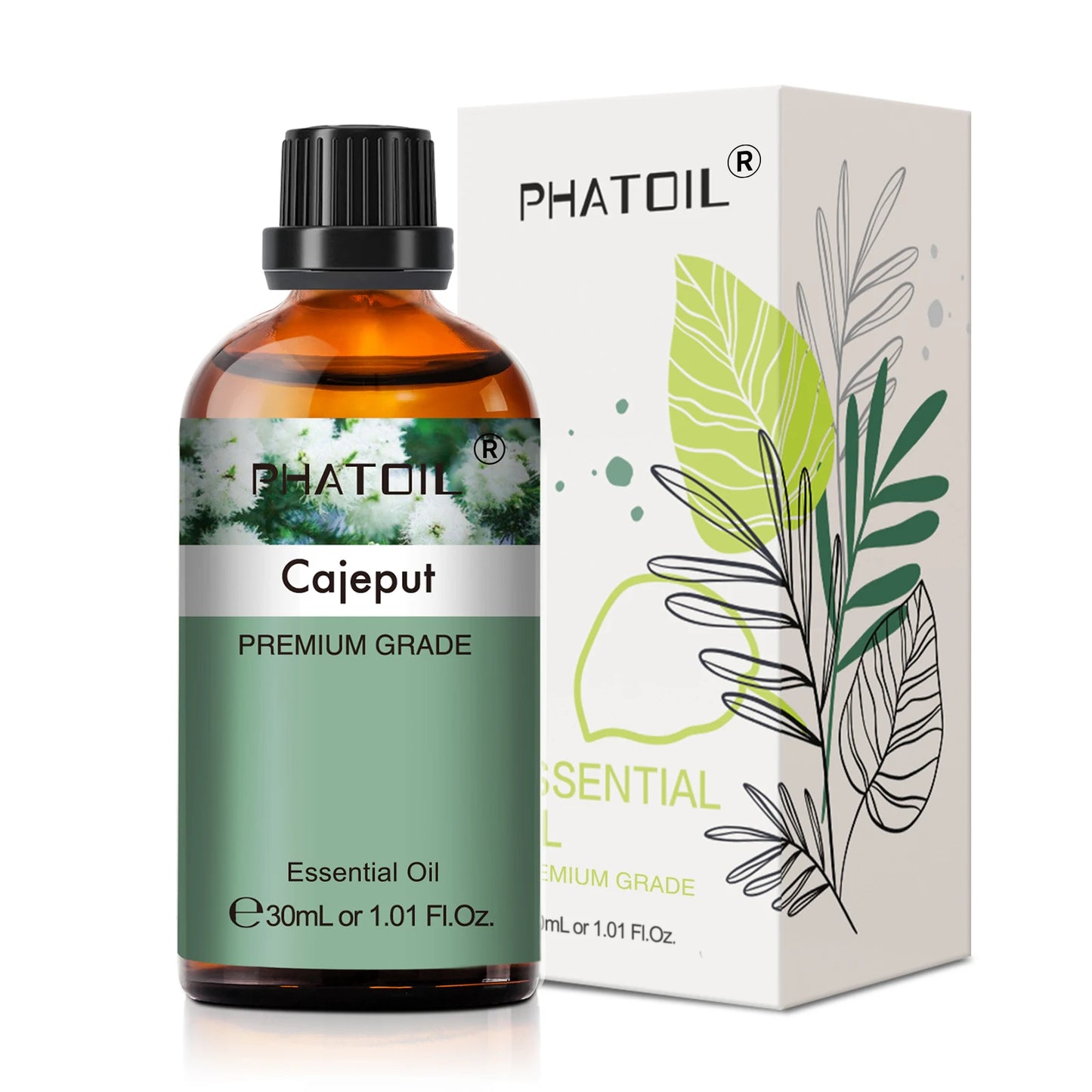 Aromatherapy Pure Essential Oils – Calming Fragrance 30ml (Jasmine, Bergamot, Eucalyptus)
