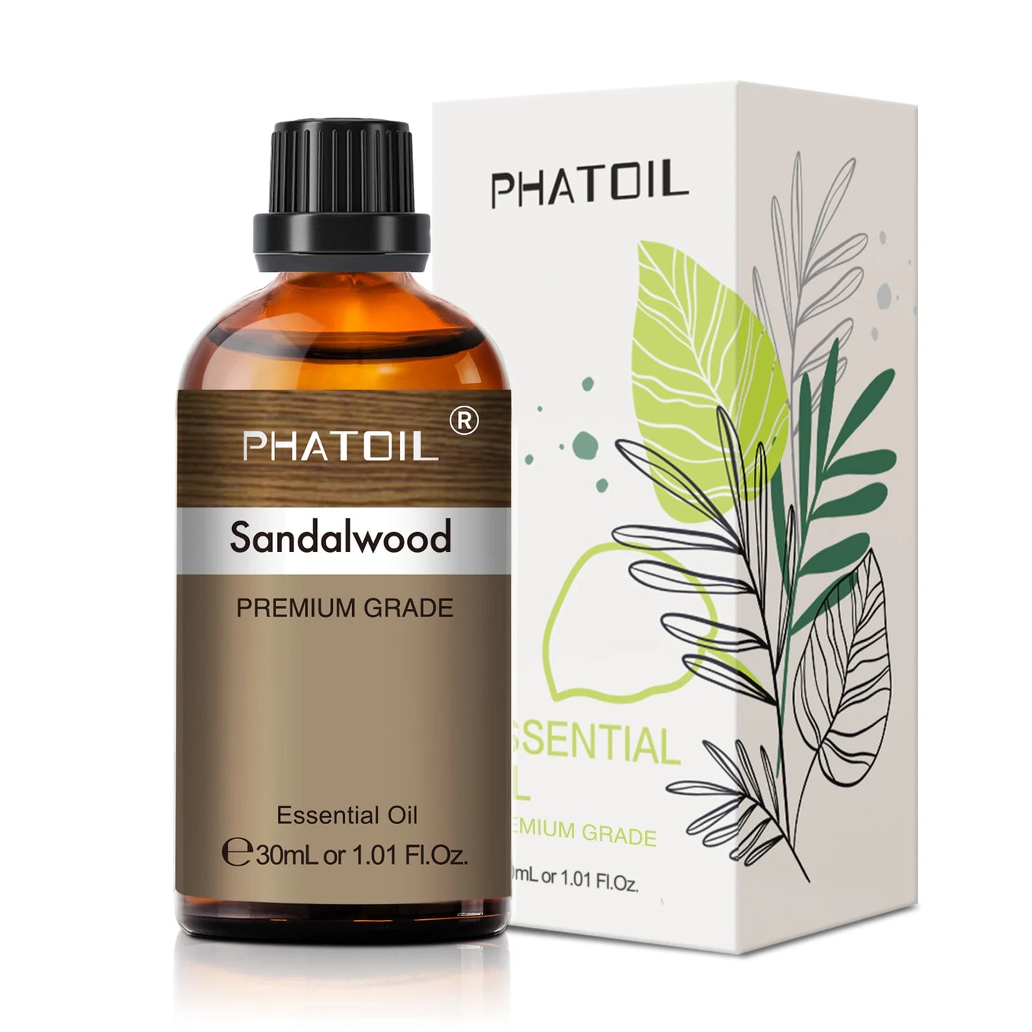 Aromatherapy Pure Essential Oils – Calming Fragrance 30ml (Jasmine, Bergamot, Eucalyptus)