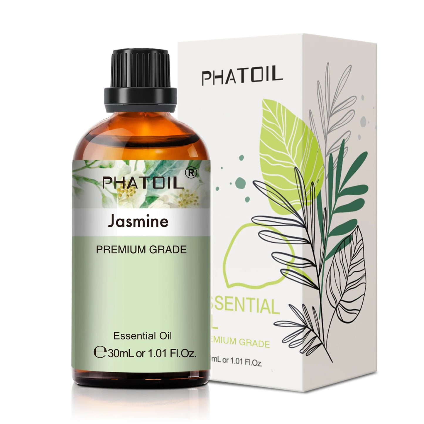 Aromatherapy Pure Essential Oils – Calming Fragrance 30ml (Jasmine, Bergamot, Eucalyptus)